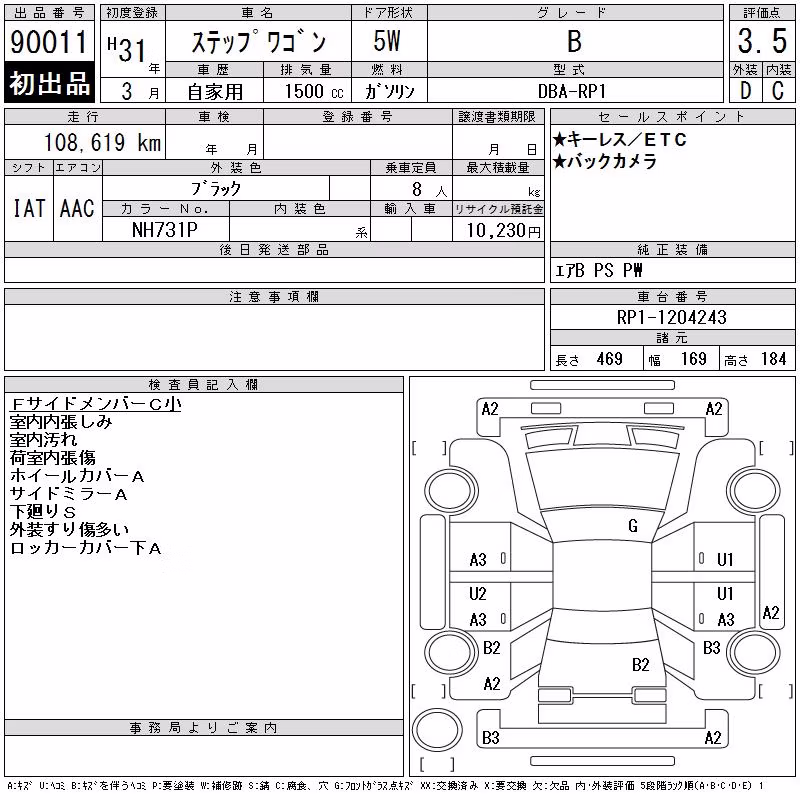 HONDA STEPWGN