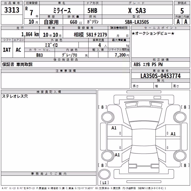 DAIHATSU MIRA E:S