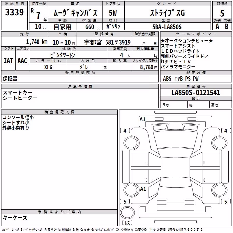DAIHATSU MOVE CANBUS