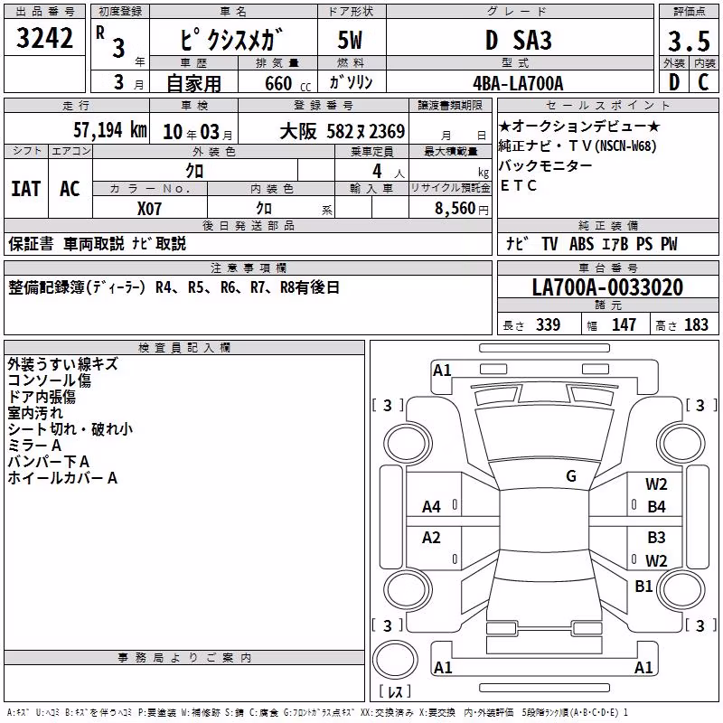TOYOTA PIXIS MEGA