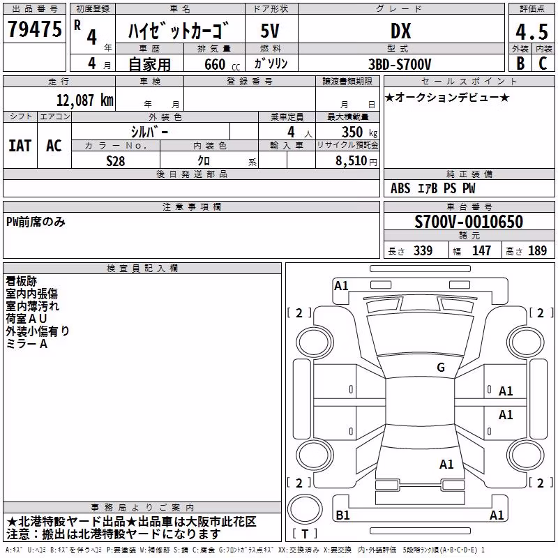 DAIHATSU ATRAI