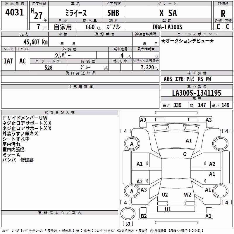DAIHATSU MIRA E:S