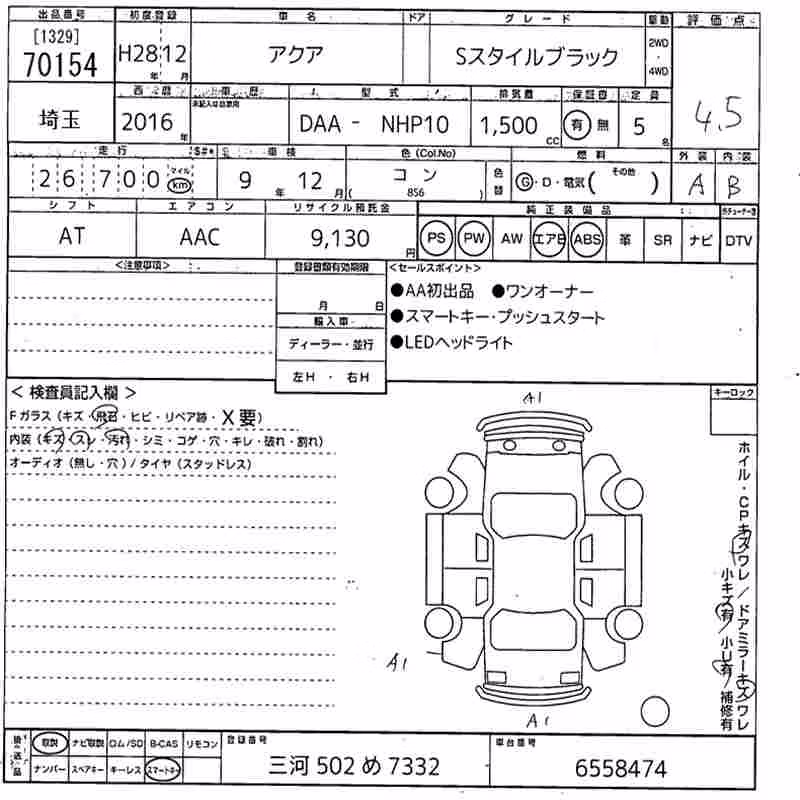 TOYOTA AQUA