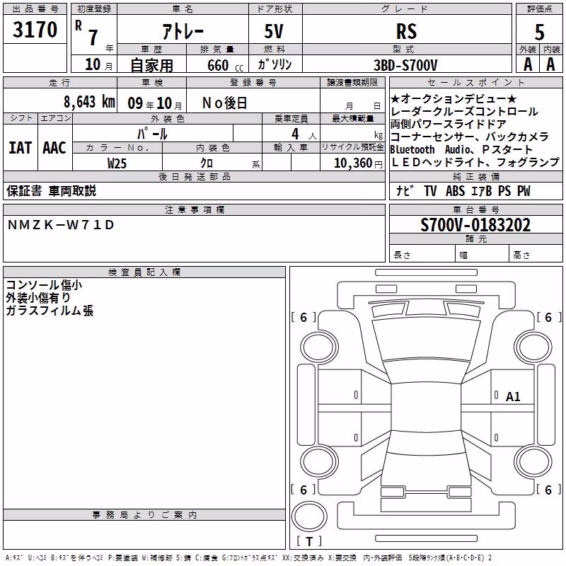DAIHATSU ATRAI