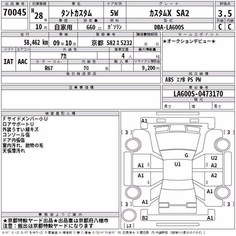 DAIHATSU TANTO