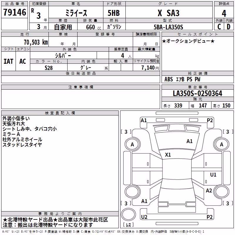 DAIHATSU MIRA E:S