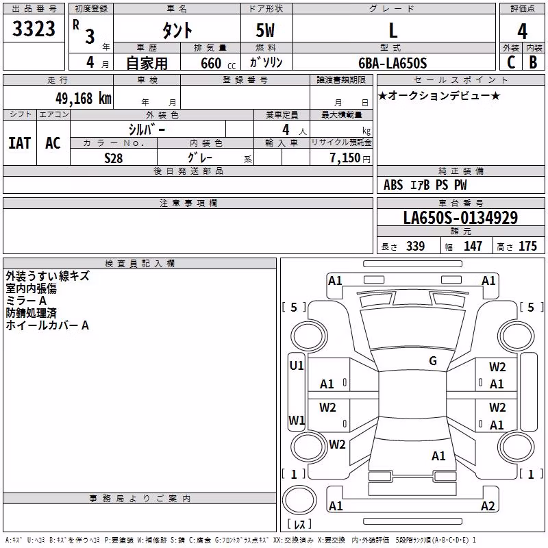 DAIHATSU TANTO