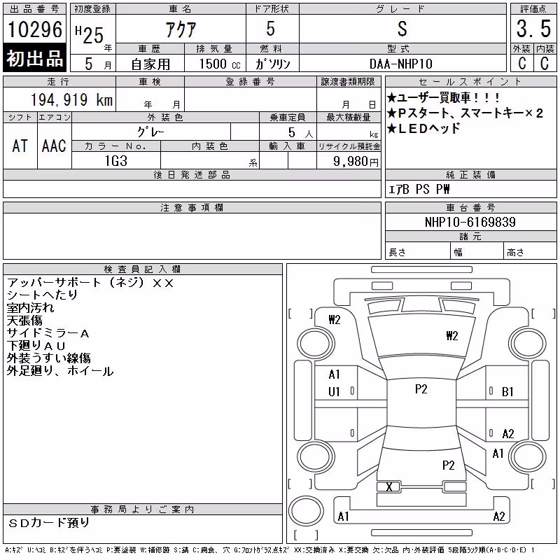 TOYOTA AQUA