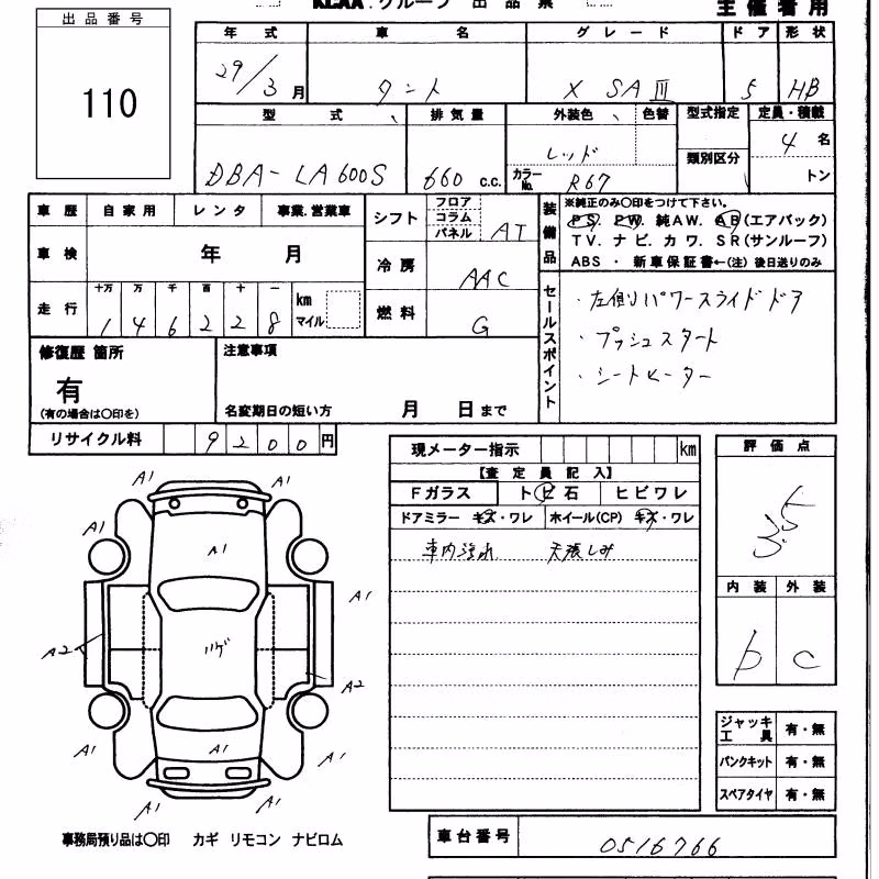 DAIHATSU TANTO