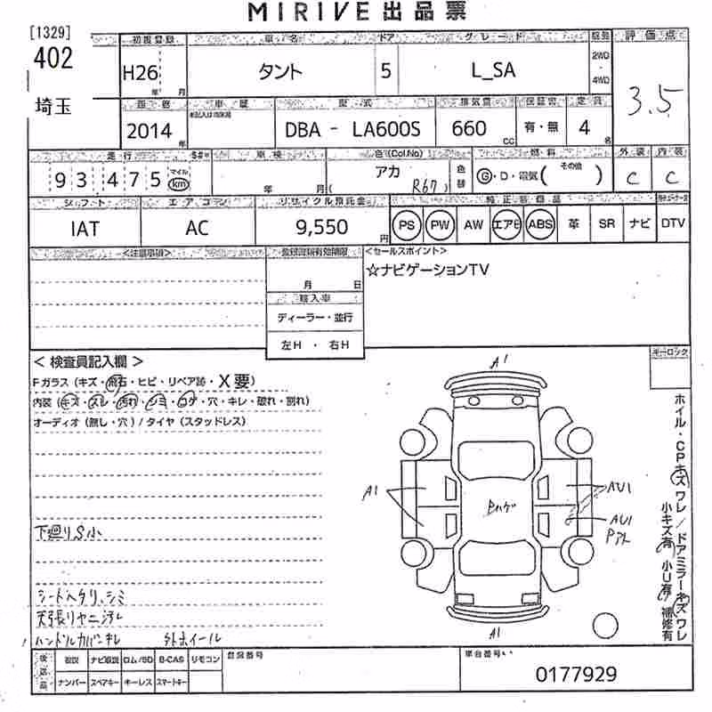 DAIHATSU TANTO