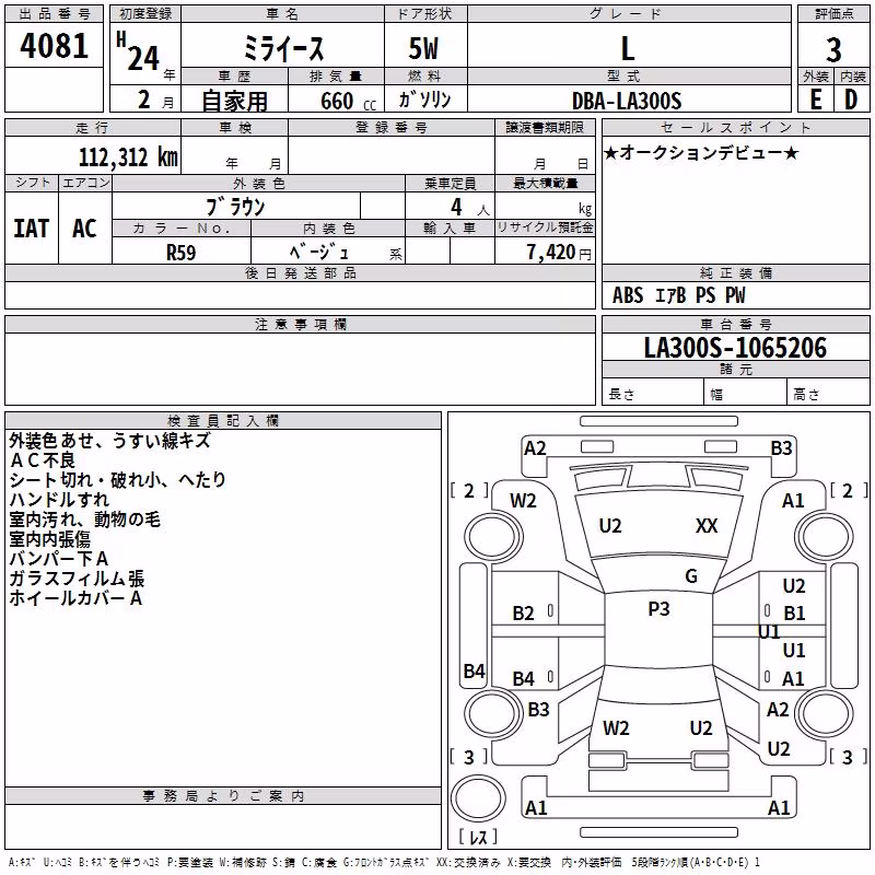 DAIHATSU MIRA E:S