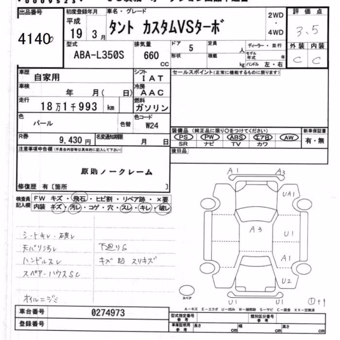 DAIHATSU TANTO