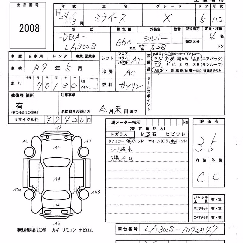DAIHATSU MIRA E:S