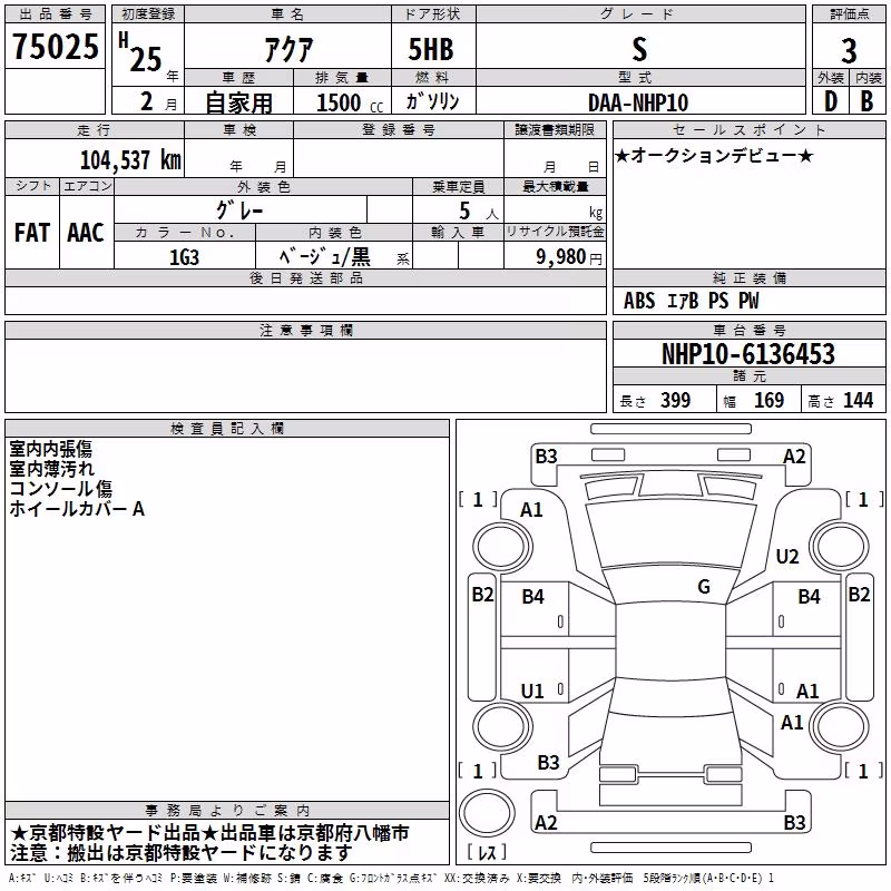 TOYOTA AQUA