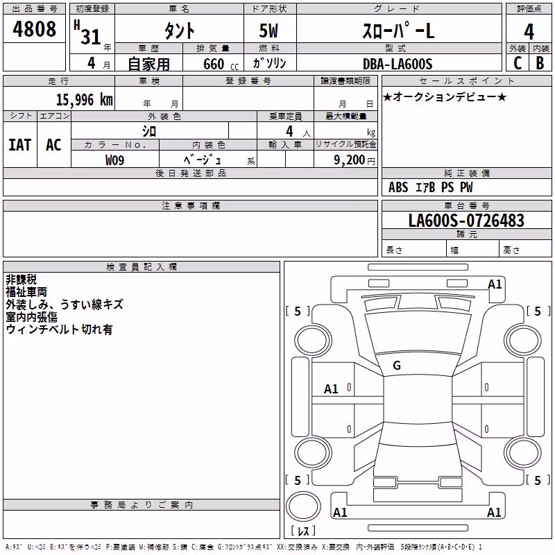 DAIHATSU TANTO