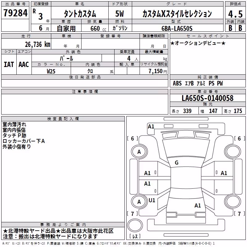 DAIHATSU TANTO