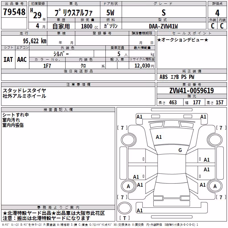 TOYOTA PRIUS ALPHA