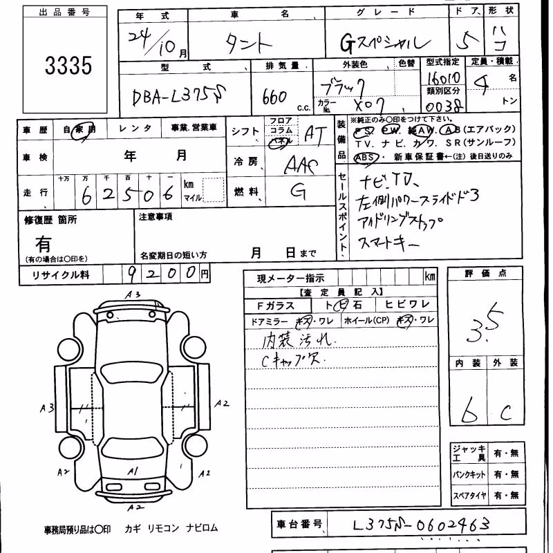 DAIHATSU TANTO