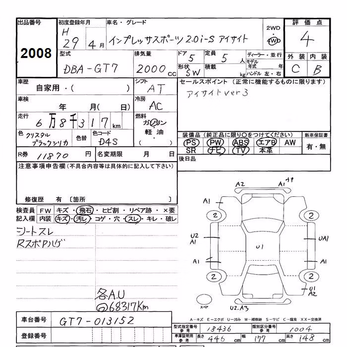 SUBARU XV
