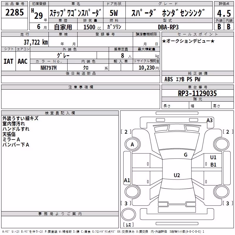 HONDA STEPWGN