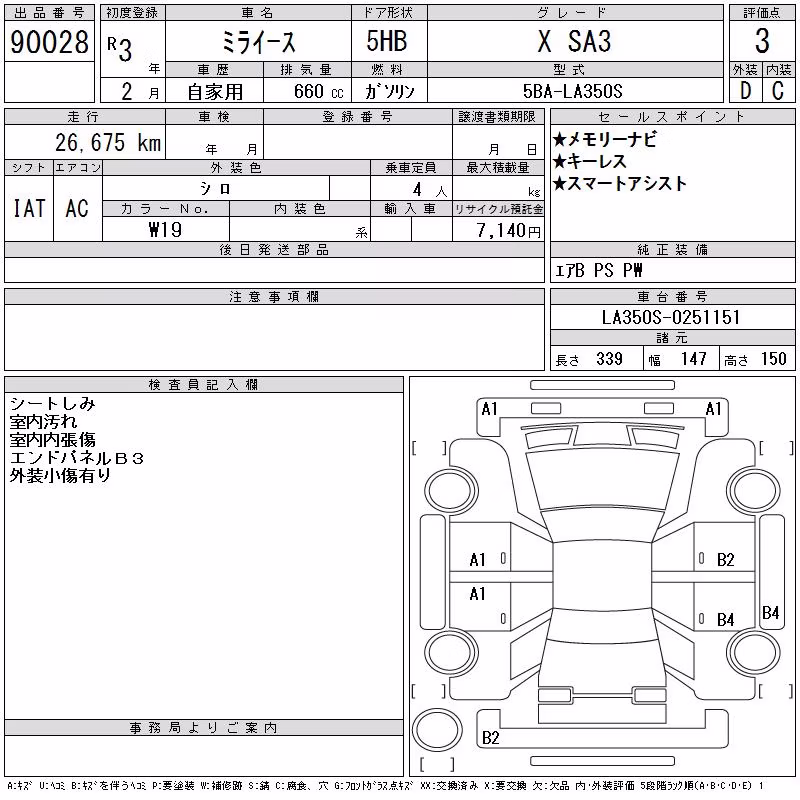 DAIHATSU MIRA E:S