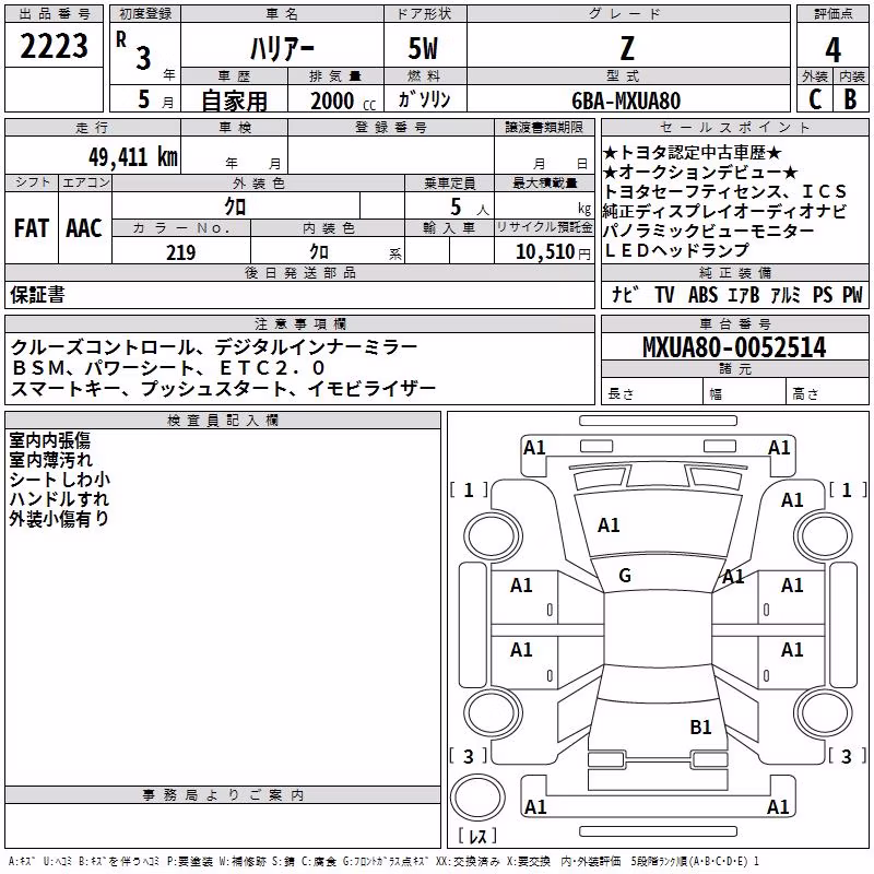 TOYOTA HARRIER