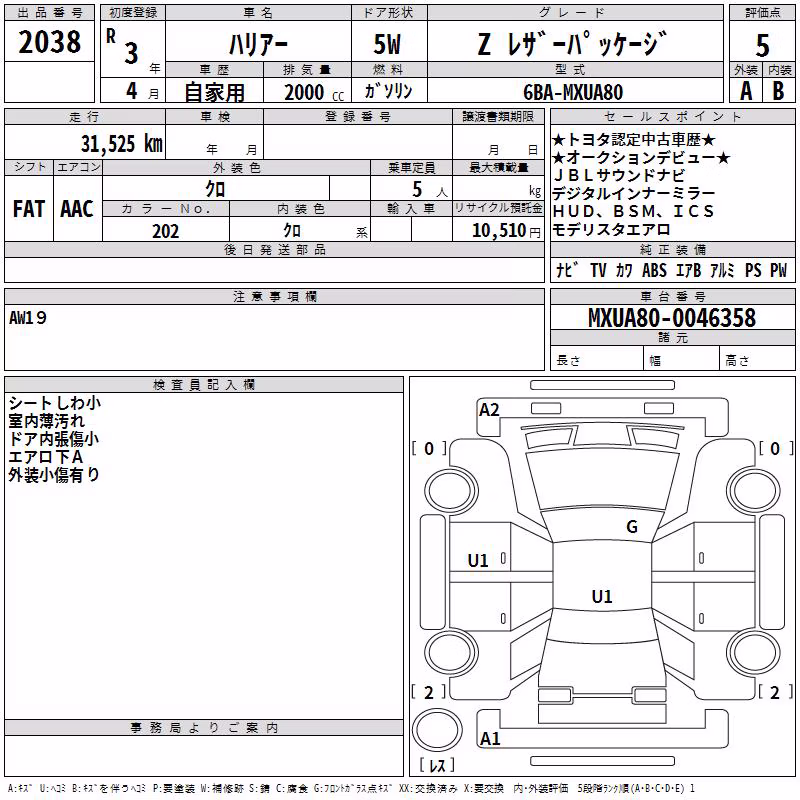 TOYOTA HARRIER