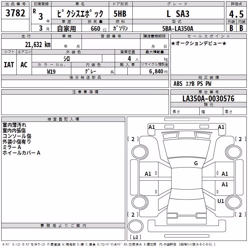 TOYOTA PIXIS EPOCH