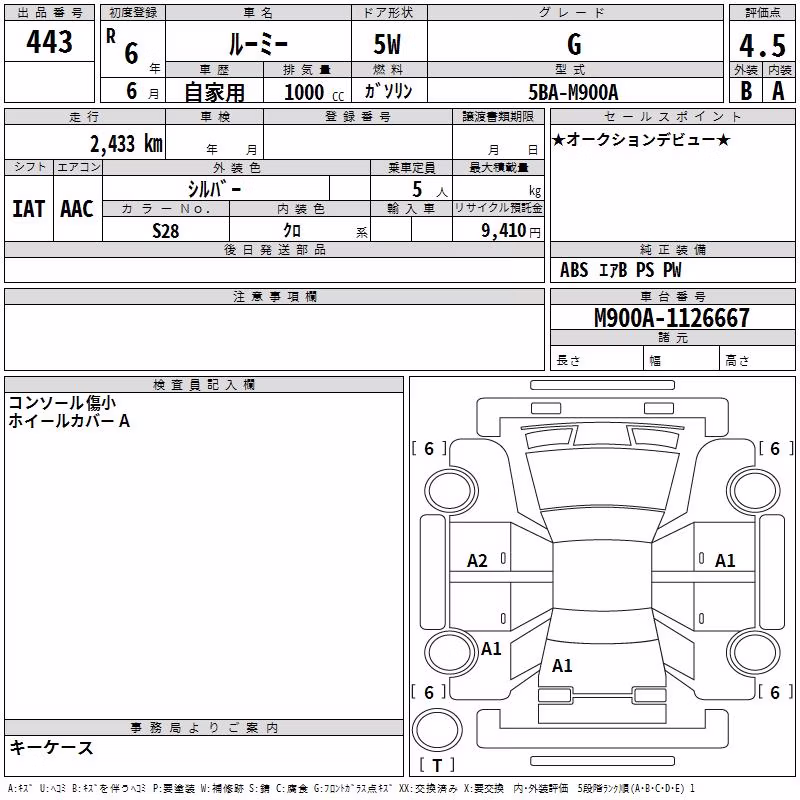TOYOTA ROOMY