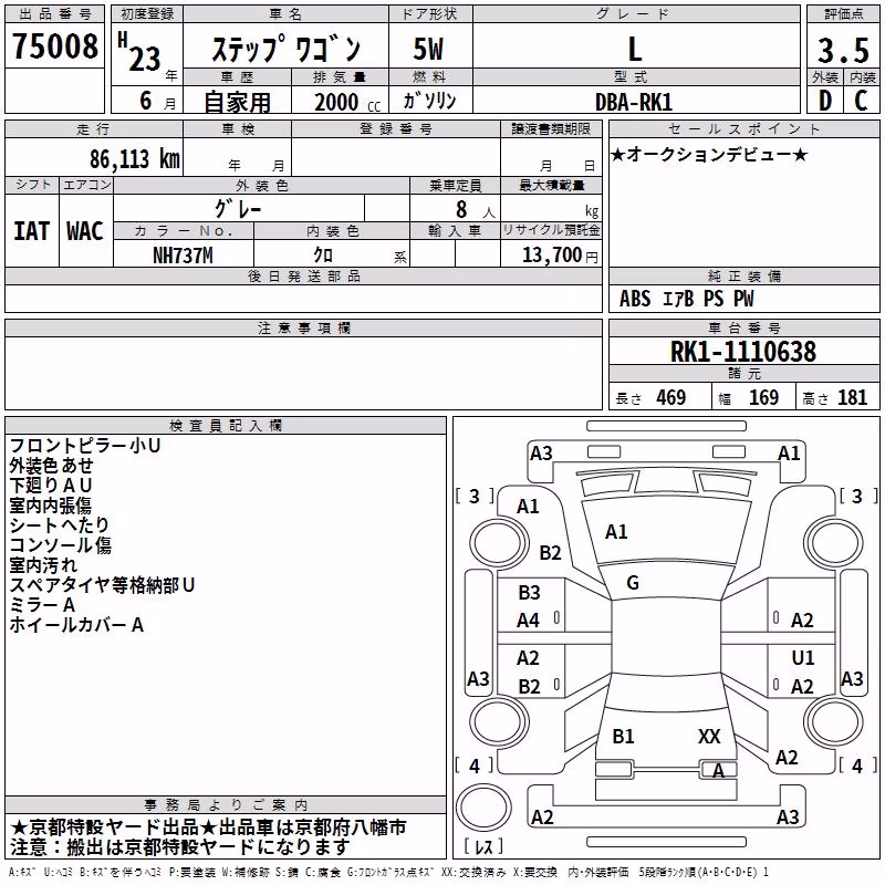 HONDA STEPWGN