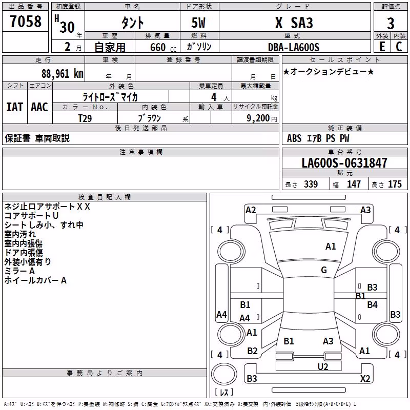 DAIHATSU TANTO