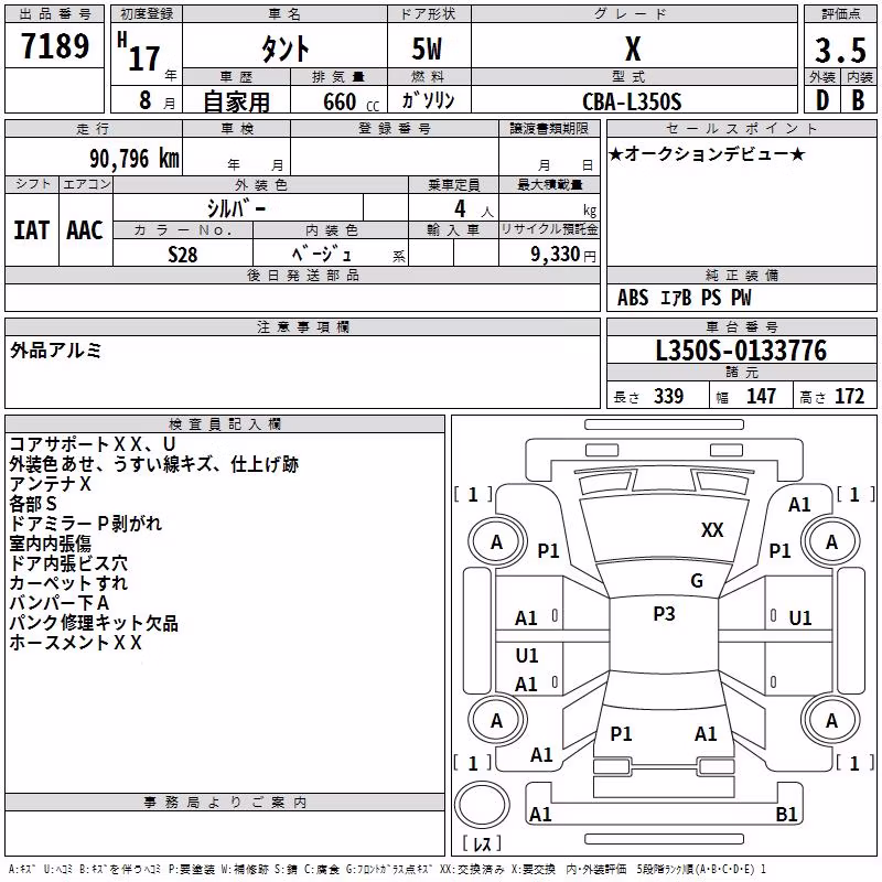 DAIHATSU TANTO