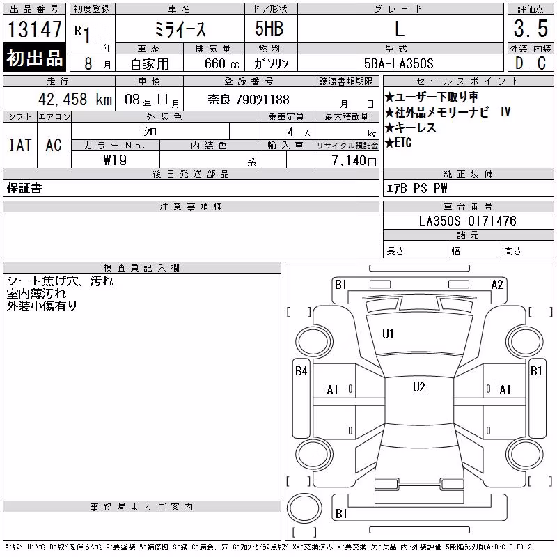 DAIHATSU MIRA E:S