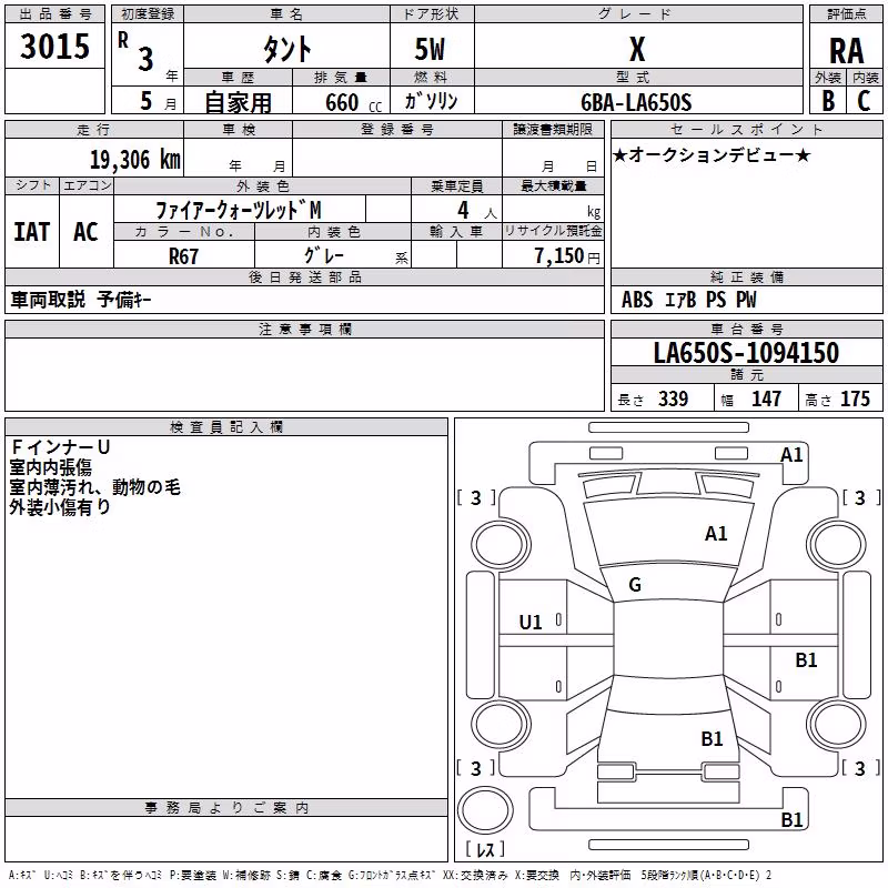 DAIHATSU TANTO