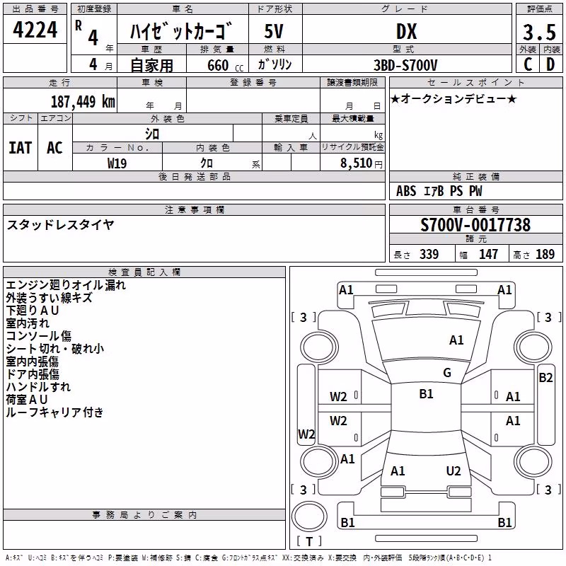 DAIHATSU ATRAI