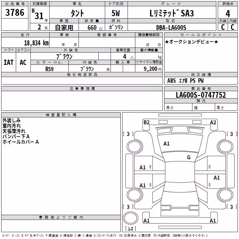 DAIHATSU TANTO