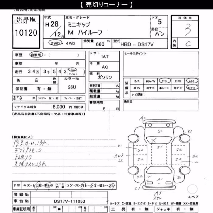 MITSUBISHI MINICAB