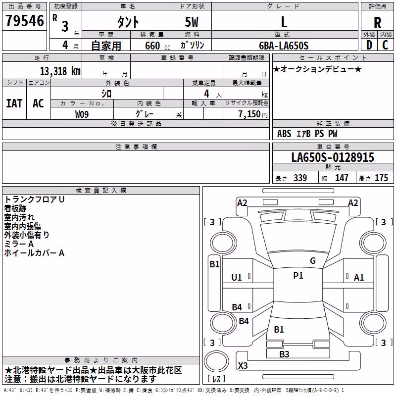 DAIHATSU TANTO