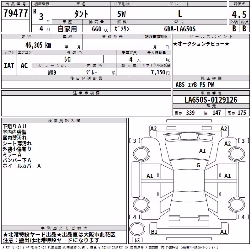 DAIHATSU TANTO