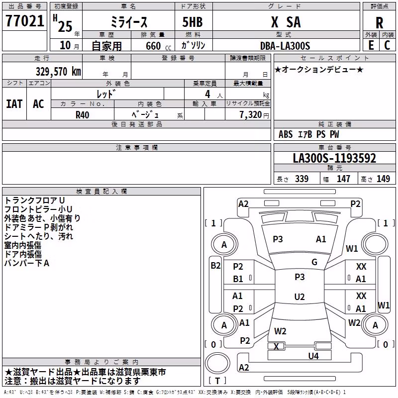 DAIHATSU MIRA E:S