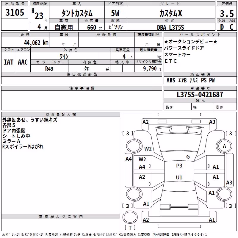 DAIHATSU TANTO