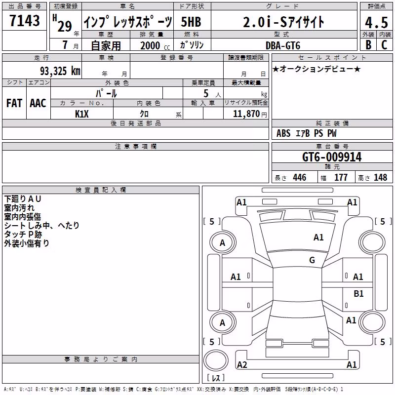 SUBARU IMPREZA