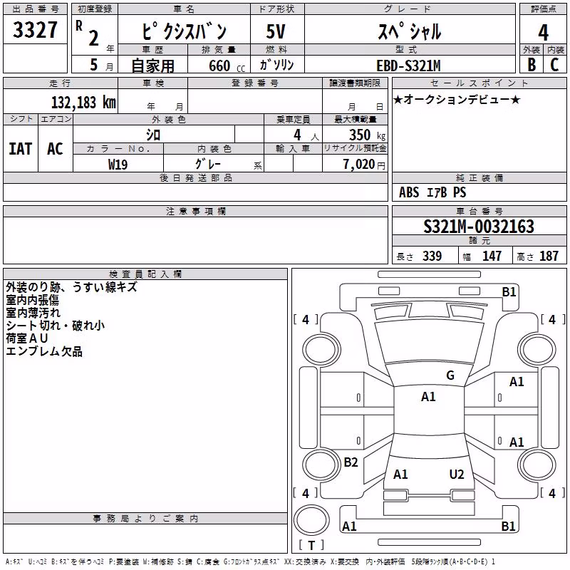 TOYOTA PIXIS VAN