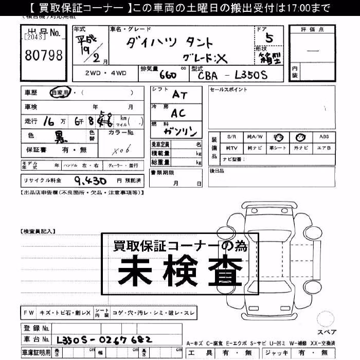 DAIHATSU TANTO