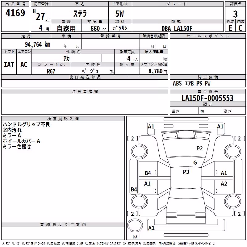 SUBARU STELLA