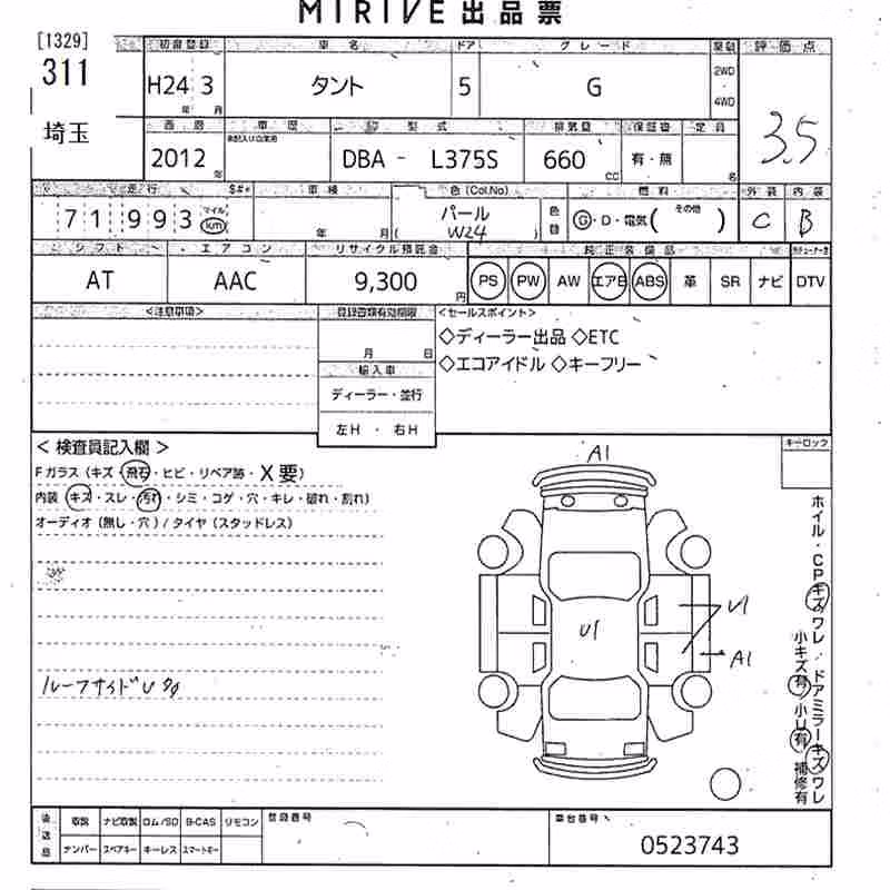 DAIHATSU TANTO