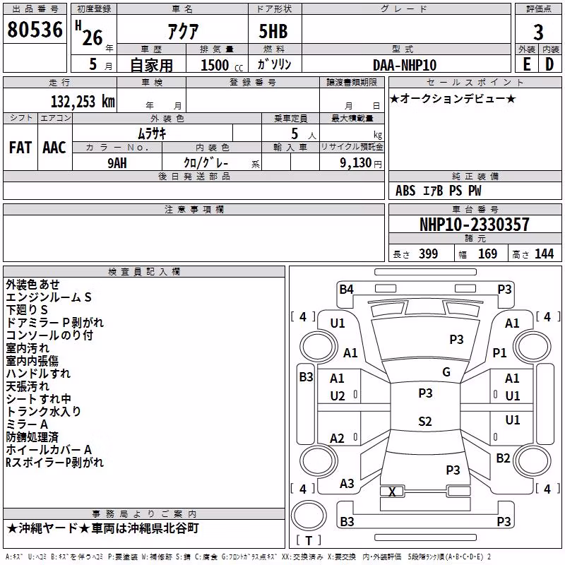 TOYOTA AQUA