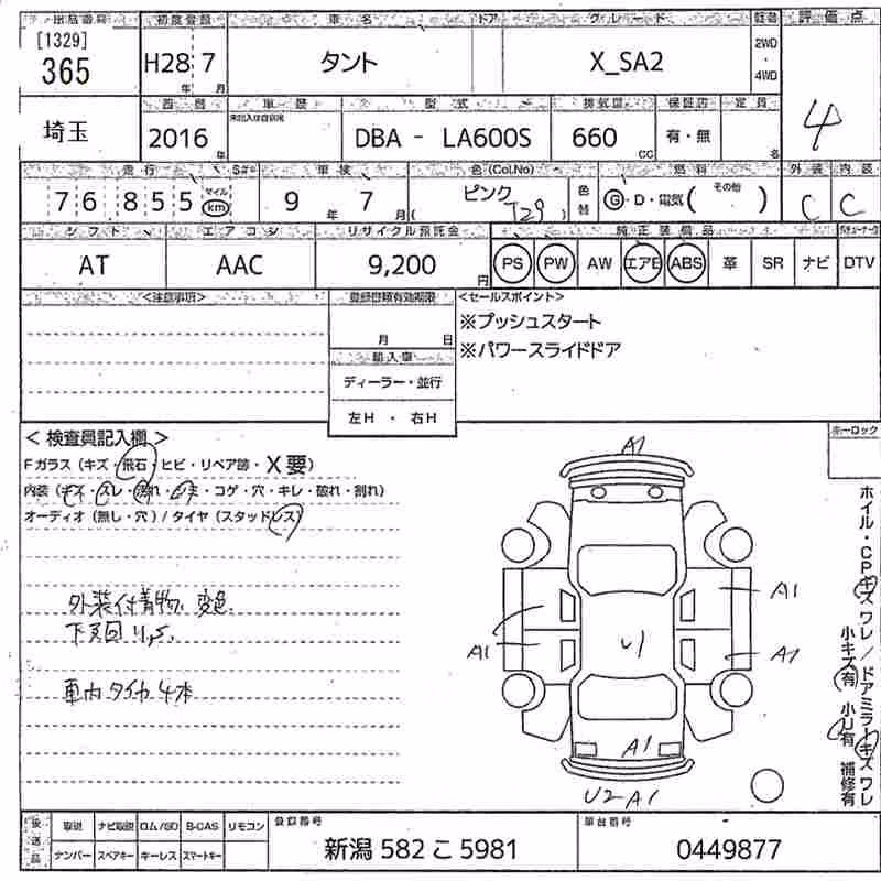 DAIHATSU TANTO