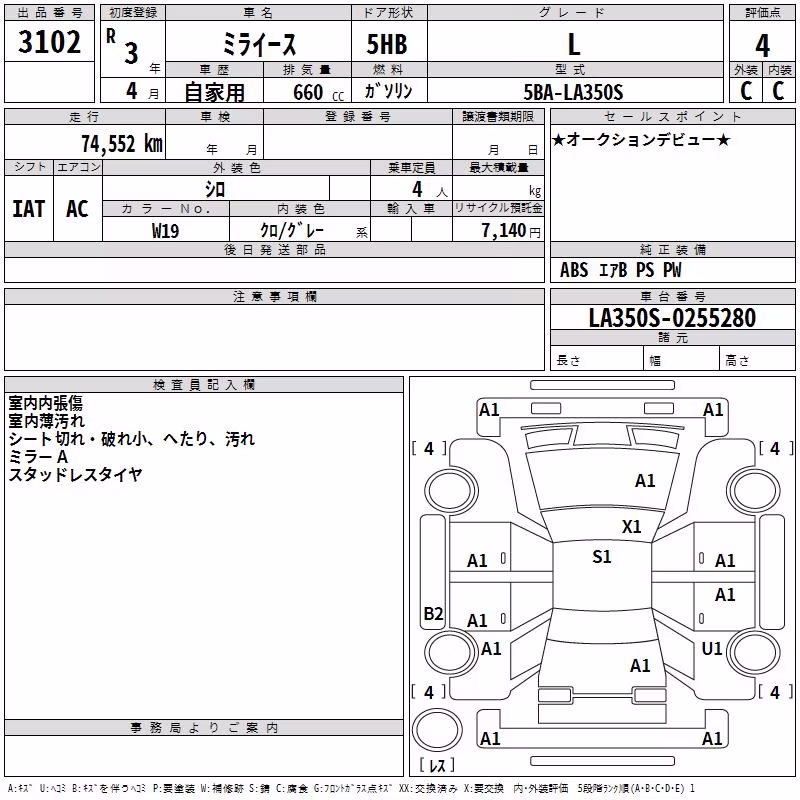 DAIHATSU MIRA E:S