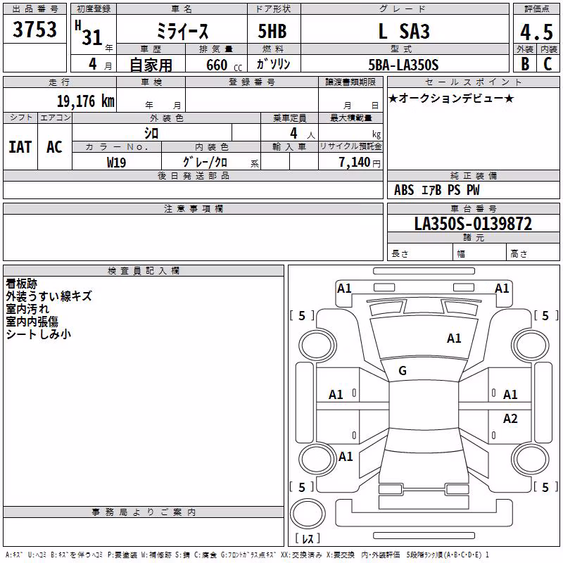 DAIHATSU MIRA E:S